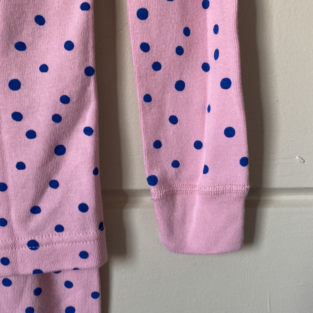 Long John Rabbit Pajamas Set In Organic Cotton Size 12 - Picture 6 of 8